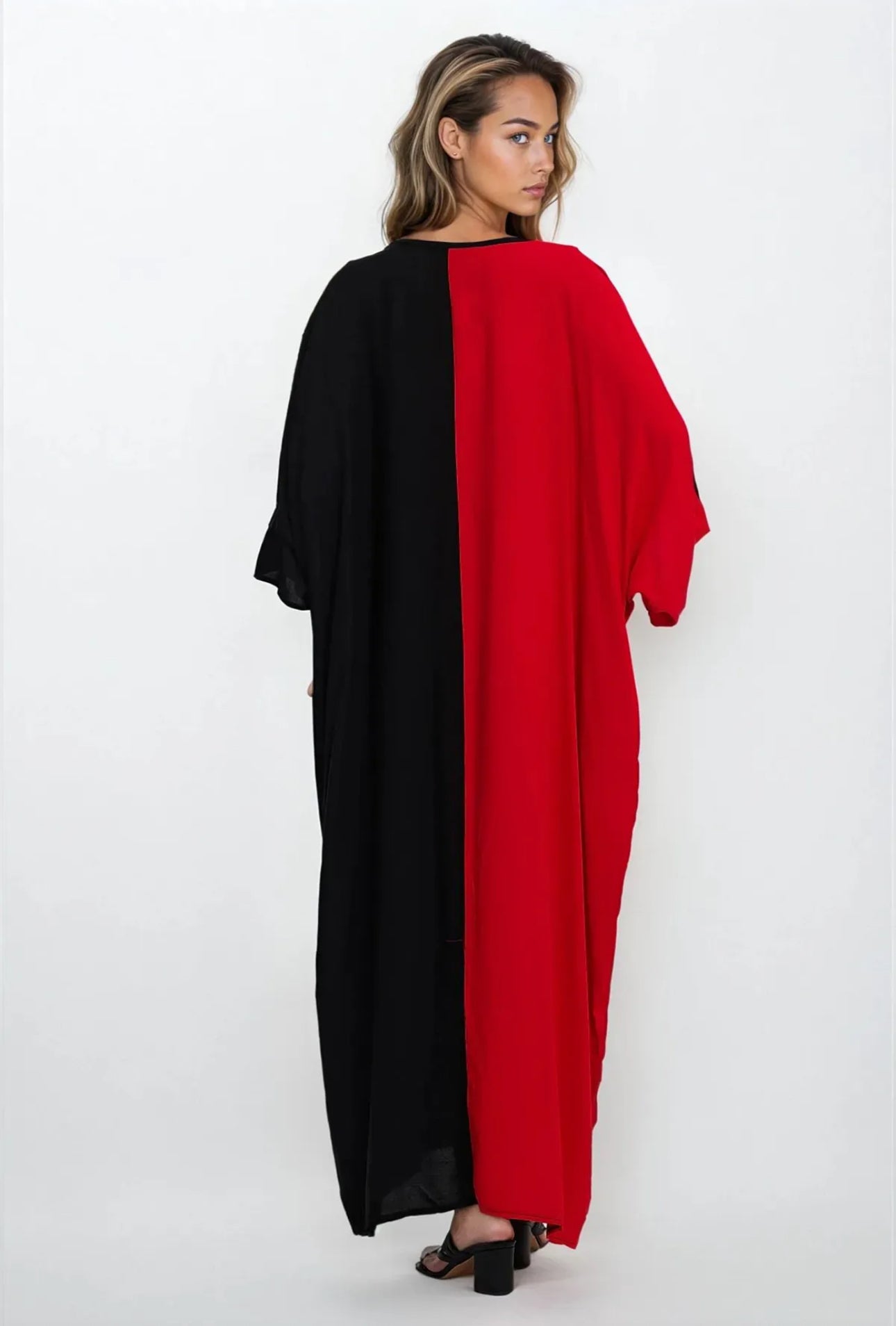 Robe Évasion Noir et Rouge