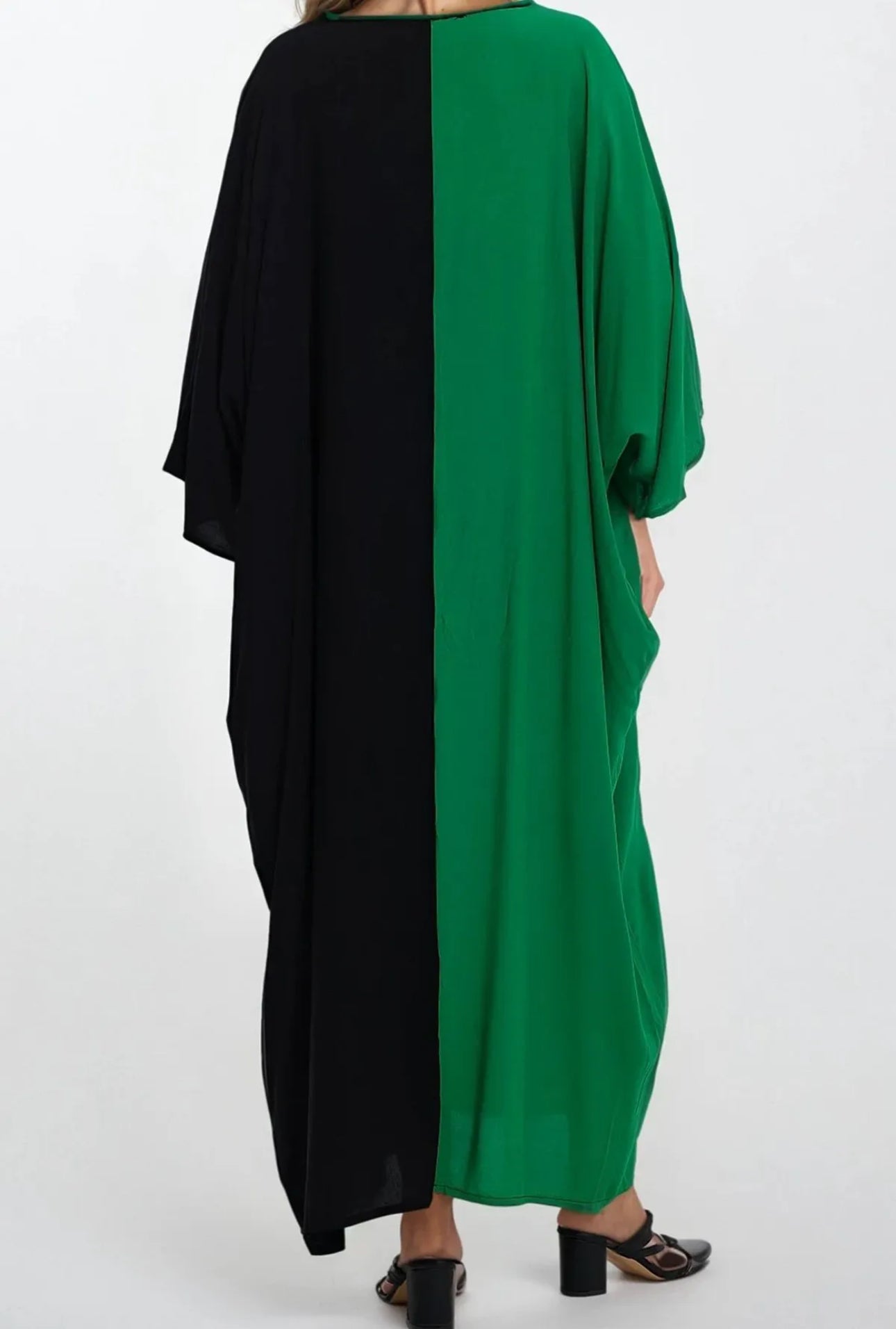 Robe Évasion Noir et Vert