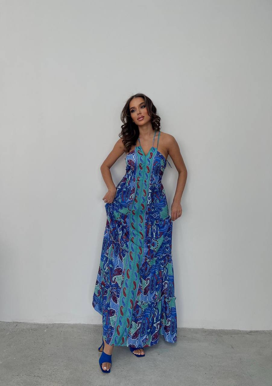 Robe Midi à Fleurs Pastels