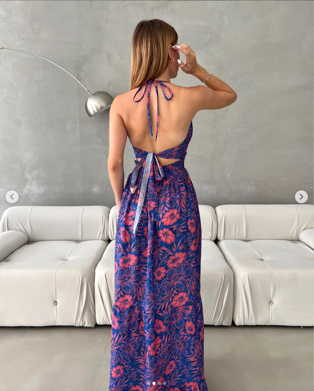 Robe longue sans manche