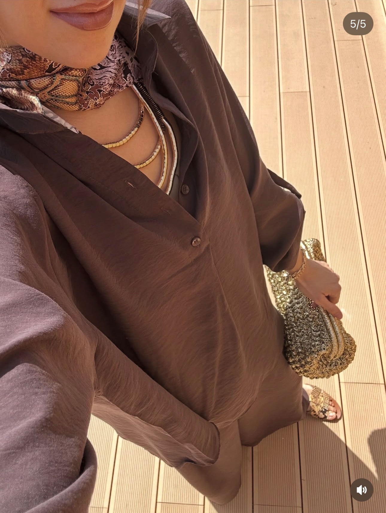Ensemble Oversize Chic Taupe