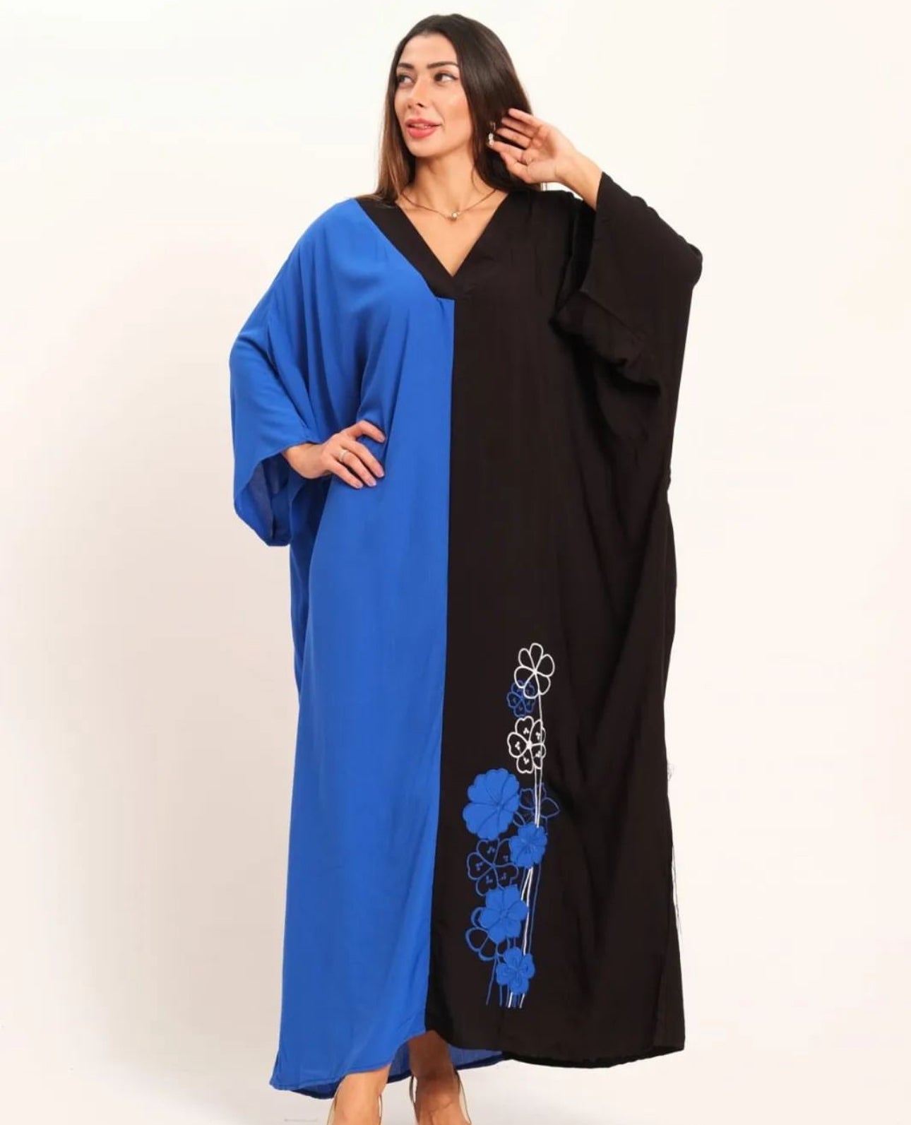 Robe Évasion Noir et bleu