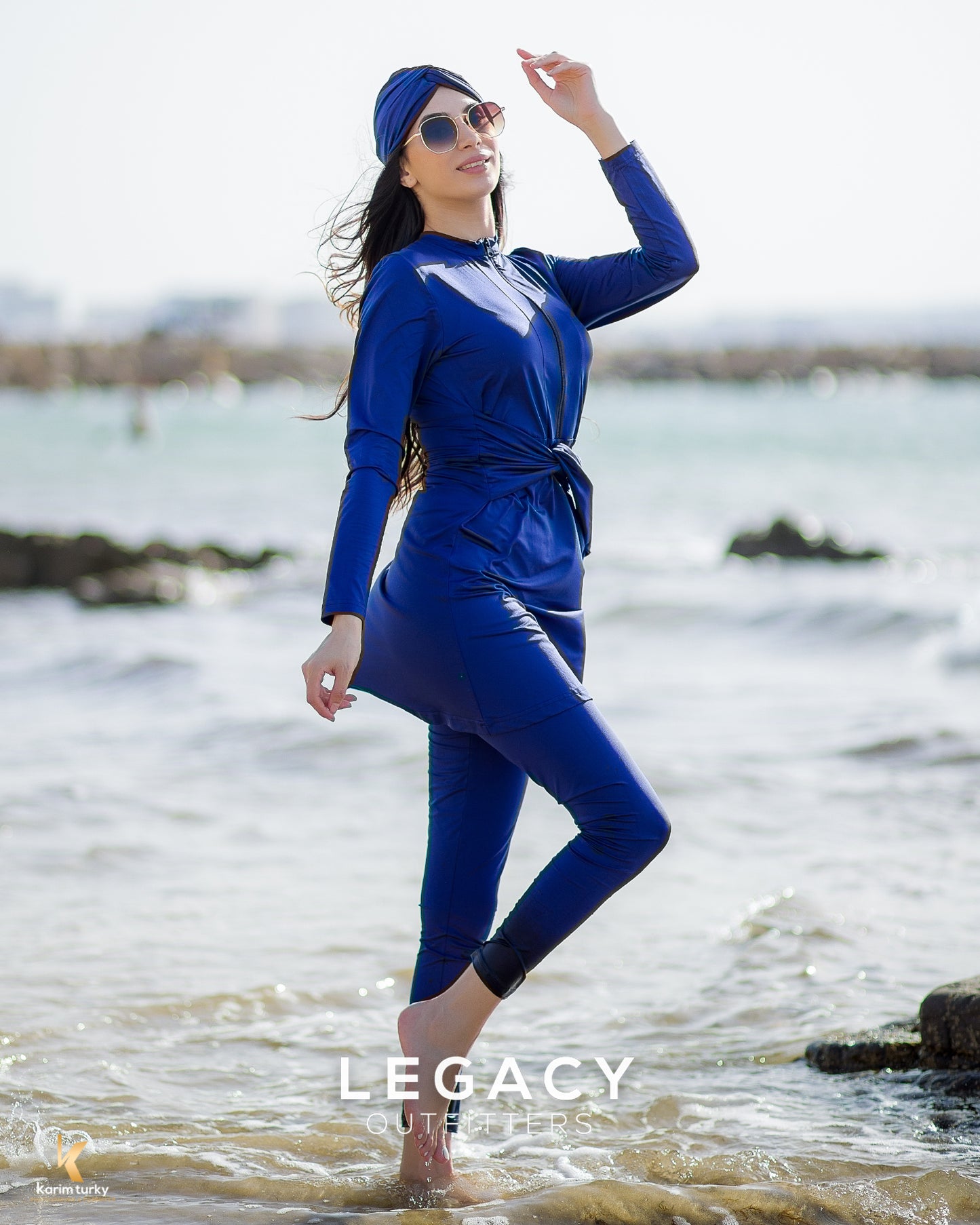 Burkini Bleu marine