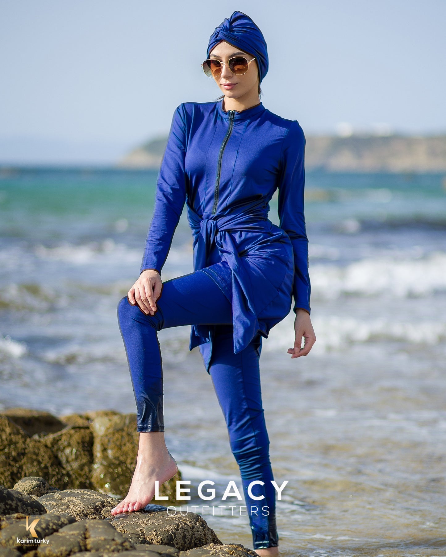 Burkini Bleu marine