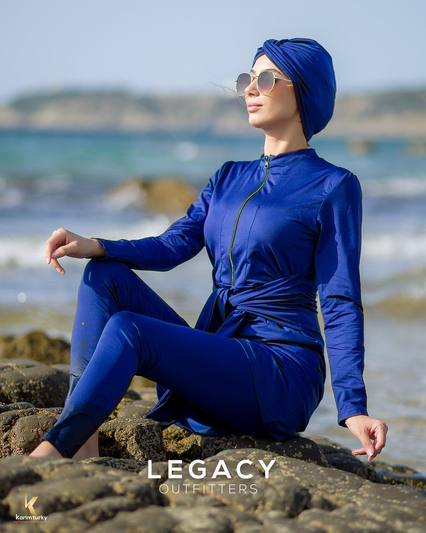 Burkini Bleu marine