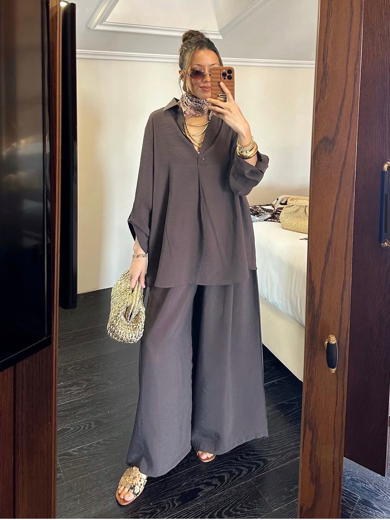 Ensemble Oversize Chic Taupe
