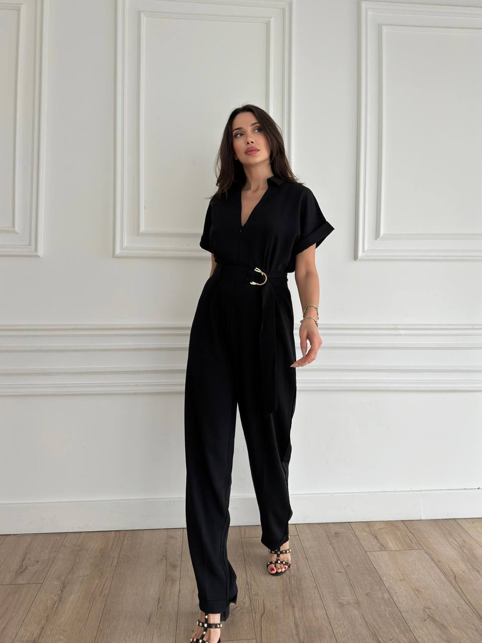 Ensemble Noir avec ceinture