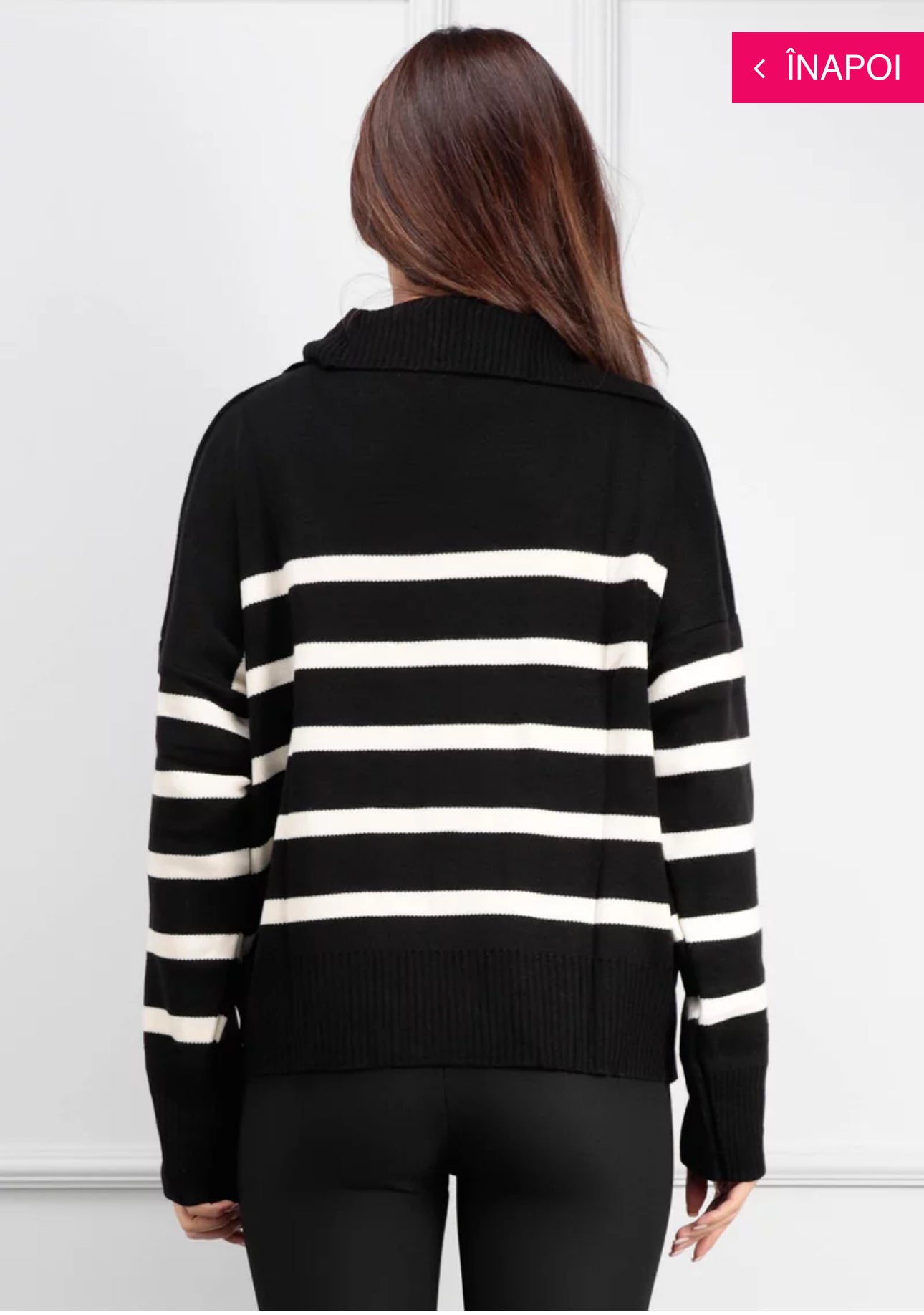 Pull en maill à rayures