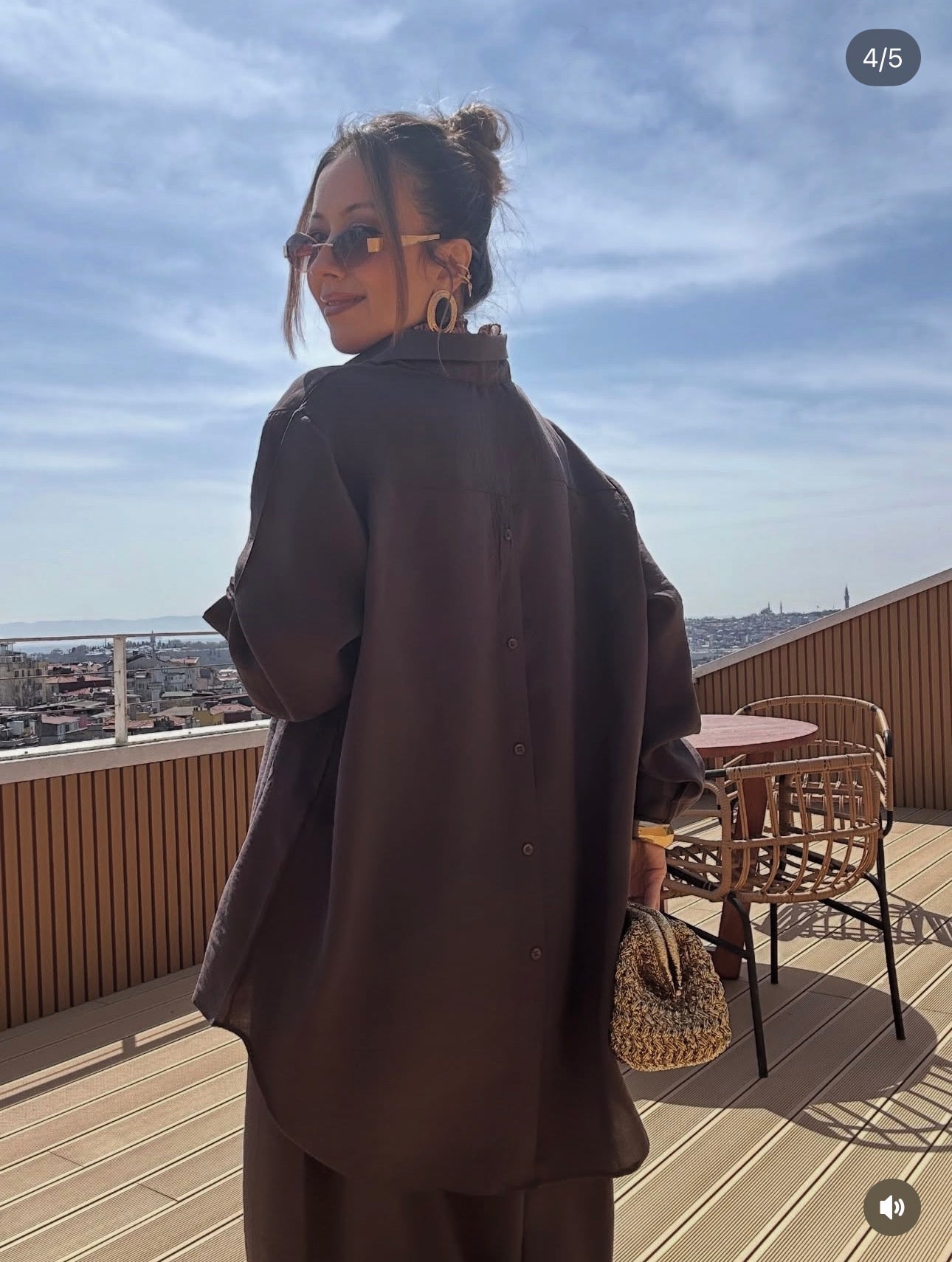 Ensemble Oversize Chic Taupe