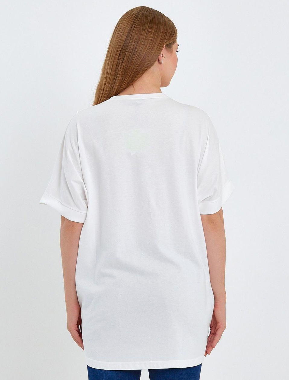 T-shirt Blanc imprimé