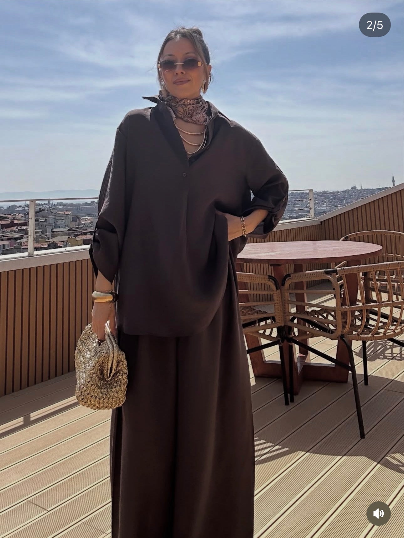 Ensemble Oversize Chic Taupe