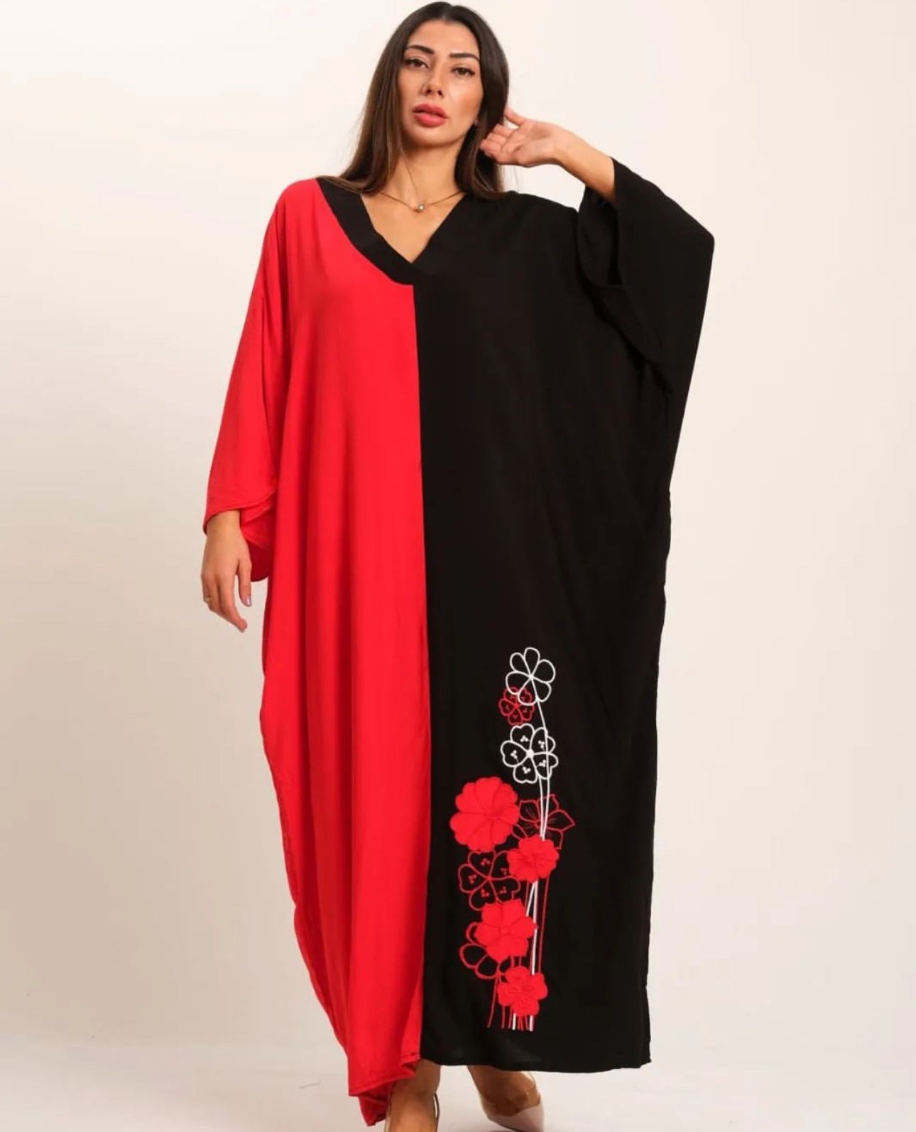 Robe Évasion Noir et Rouge