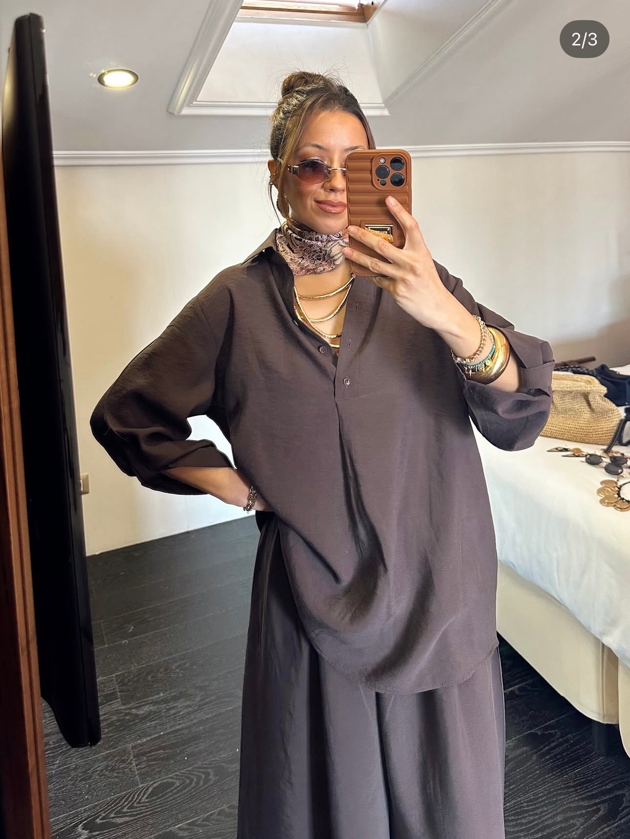 Ensemble Oversize Chic Taupe