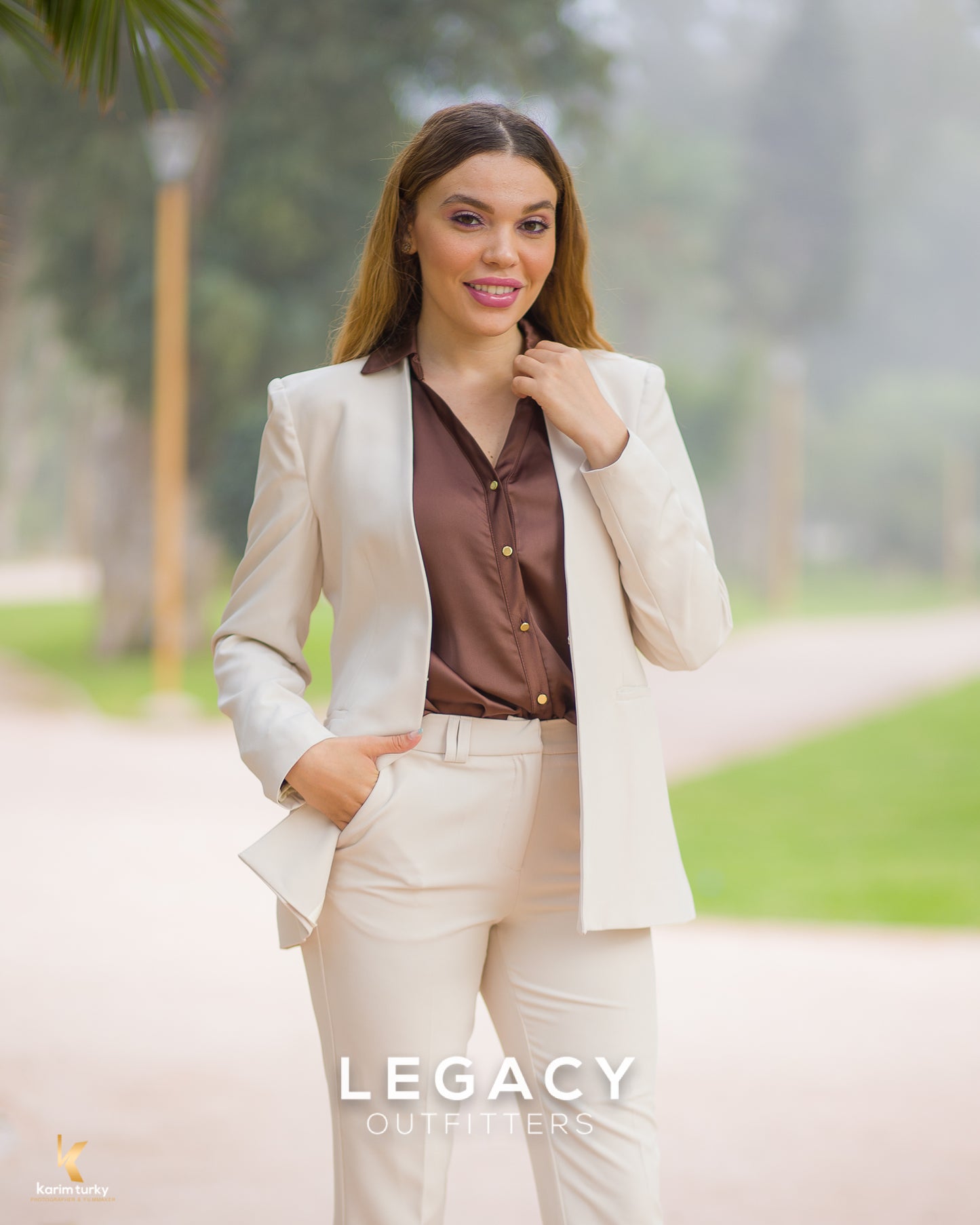 Tailleur Beige