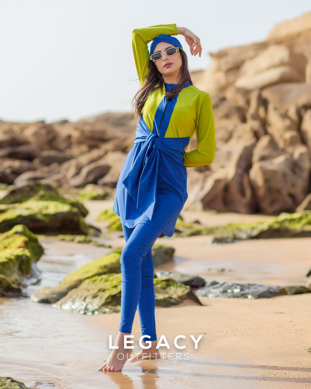 Burkini Bleu Pistache