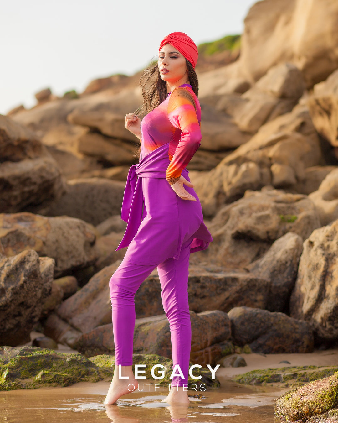 Burkini - Couleur Violet